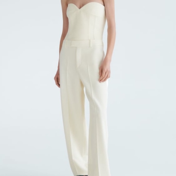 ZARA  Corset Bustier Ecru - Picture 6 of 8